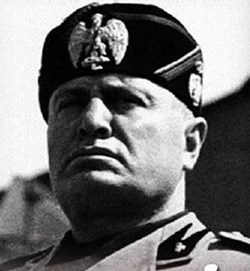 Foto di Benito Mussolini