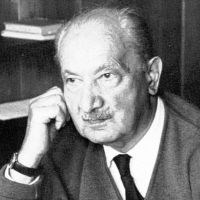 Foto di Martin Heidegger