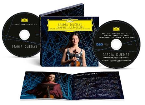 24 Capricci - CD Audio di Niccolò Paganini,María Dueñas - 2