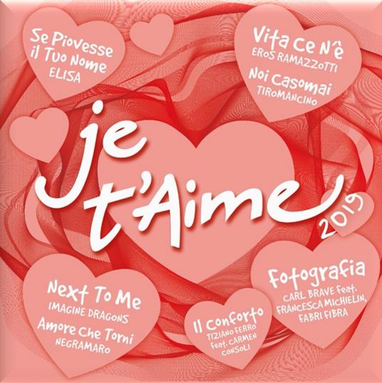 Je t'aime 2019 - CD Audio