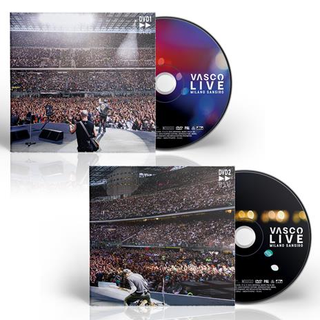Vasco Live Milano San Siro (Box 2 CD + 2 DVD + Blu-ray) - CD Audio + DVD + Blu-ray di Vasco Rossi - 4