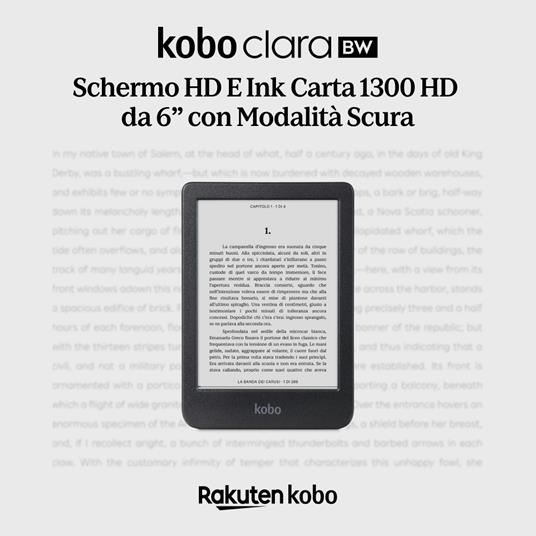 Kobo Clara BW eBook Reader Nero - 6