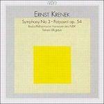 Sinfonia n.3 - Potpourri op.54 - CD Audio di Ernst Krenek