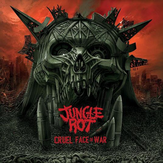 Cruel Face of War (LP Green) - Vinile LP di Jungle Rot