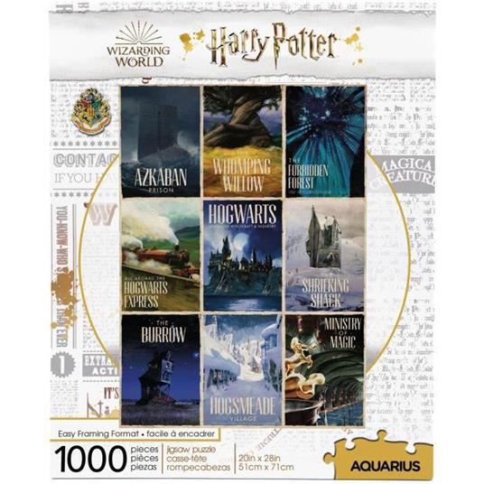 AQUARIUS Puzzle 1000 pezzi Poster di viaggio di Harry Potter 65383