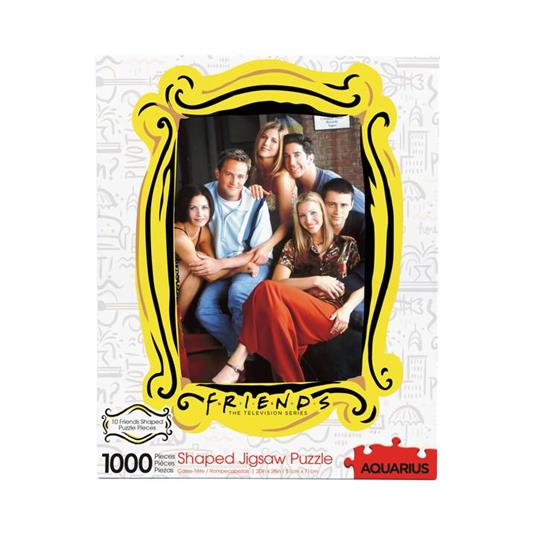 Friends: Group Diecut (Puzzle 1000 Pz)