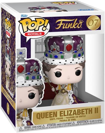 Funko POP Premium: QEII100th- Queen Elizabeth II (Coronation)