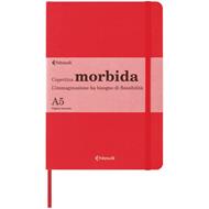 Taccuino Feltrinelli A5, a pagine bianche, copertina morbida, rosso - 14,8 x 21 cm