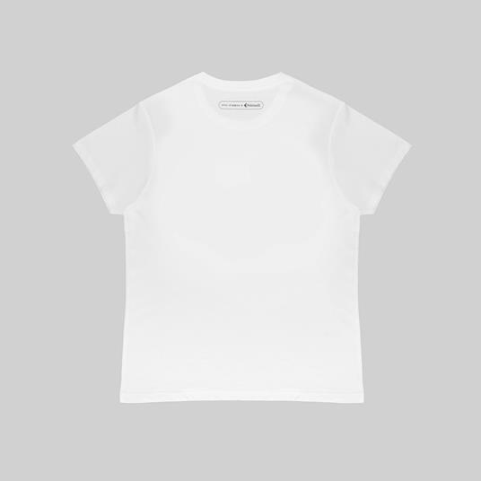 T-Shirt Otto d'Ambra x Feltrinelli -  Balena Dirigibile / Connection - tg. S - bianca - 2