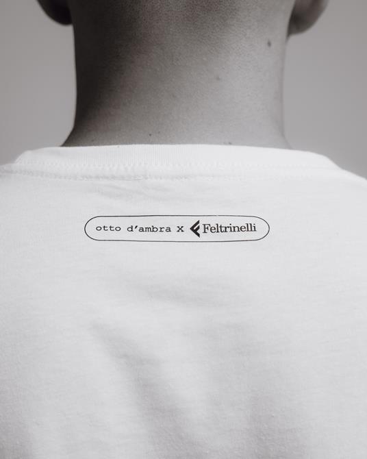 T-Shirt Otto d'Ambra x Feltrinelli -  Balena Dirigibile / Connection - tg. S - bianca - 6