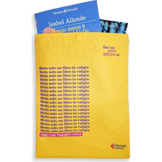 Book Bag Feltrinelli: Metto solo un libro in valigia