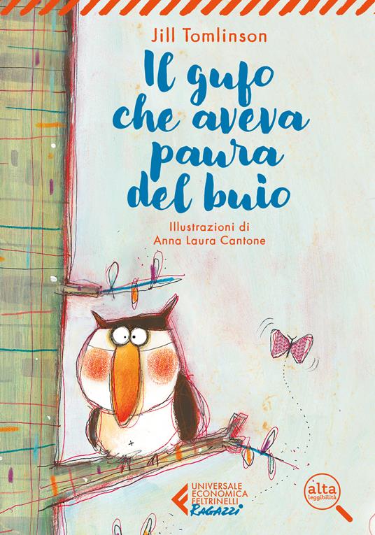 Il gufo che aveva paura del buio. Ediz. ad alta leggibilità -  Jill Tomlinson - copertina