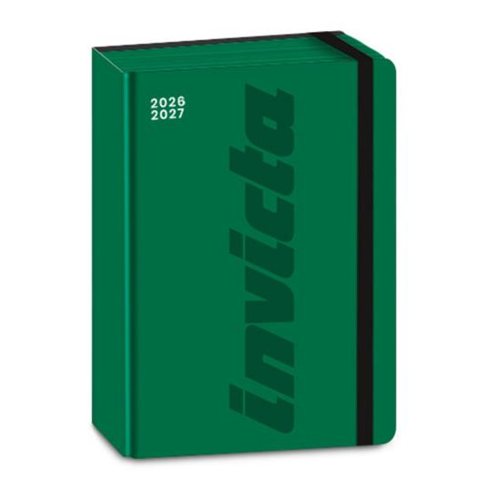 Diario 2026-2027 Agenda Invicta 16 mesi datato. Verde