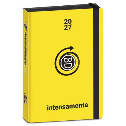 Diario 2027 Bastardidentro 12 mesi Light Pu Intensamente. Giallo