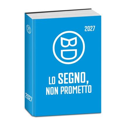 Diario 2026-2027 Bastardidentro 16 mesi Say Bd Standard. Azzurro