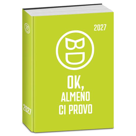 Diario 2026-2027 Bastardidentro 16 mesi Say Bd Standard. Verde