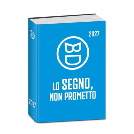 Diario 2026-2027 Bastardidentro 16 mesi Say Bd Pocket. Azzurro