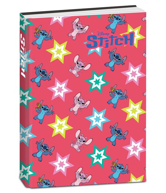 Diario 2027 Lilo & Stitch 12 mesi Pocket. Rosso