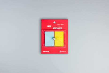Kit del lettore - Memo adesivi - rettangoli azzurro e giallo