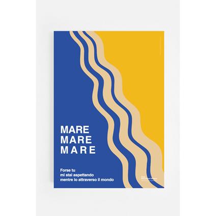 Poster. Mare Mare, Luca Carboni  - A2 (42 x 59,4 cm)