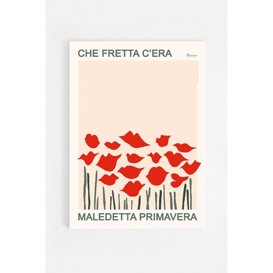 Poster. Maledetta Primavera, Loretta Goggi  - 50 x 70 cm
