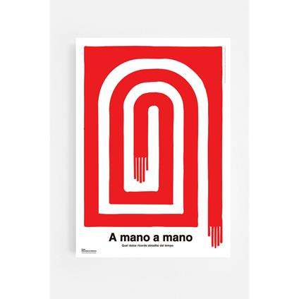 Poster. A Mano a Mano, Rino Gaetano  - 50 x 70 cm