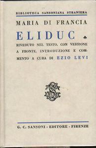 Eliduc - Maria Di Francia - copertina