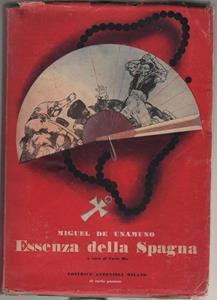 Essenza della Spagna - Miguel de Unamuno - copertina