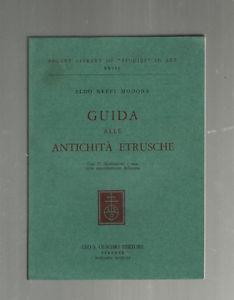 Guida alle antichità etrusche - Aldo Neppi Modona - copertina