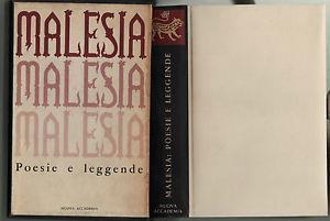 Malesia. Poesie e leggende - Alessandro Bausani - copertina