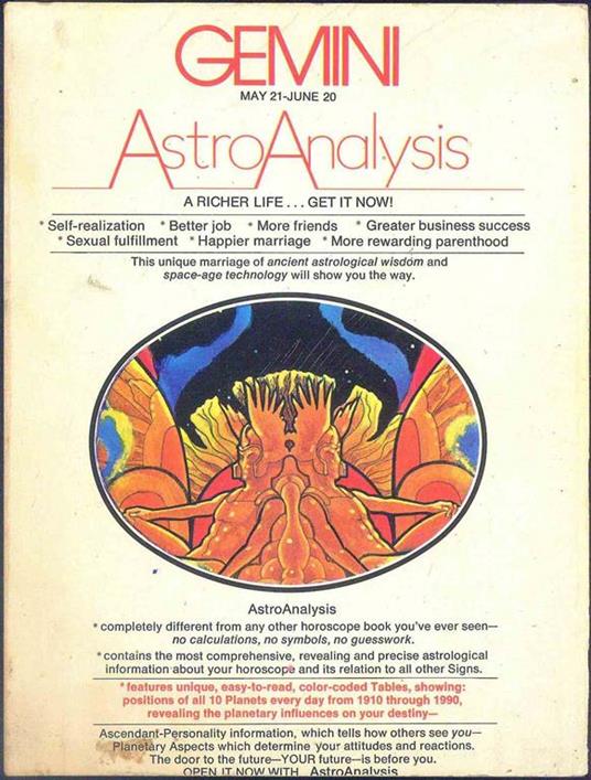 Astro Analysis: Gemini. - copertina