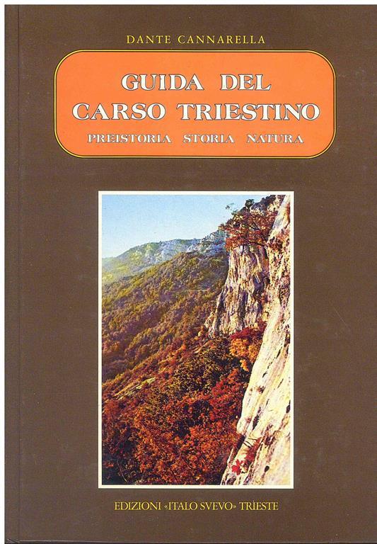 Guida del Carso Triestino - Dante Cannarella - copertina