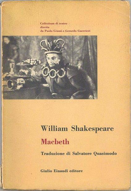 Macbeth - William Shakespeare - copertina