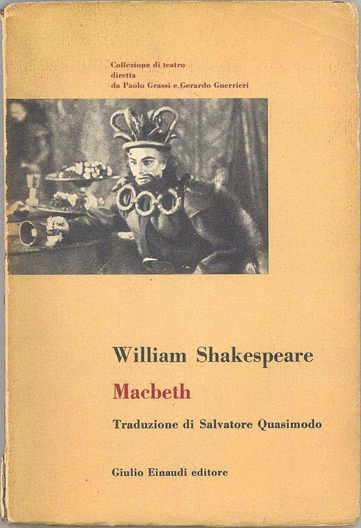 Macbeth - William Shakespeare - copertina