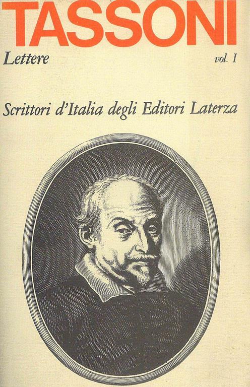 Lettere (1620-1634) - Alessandro Tassoni - copertina