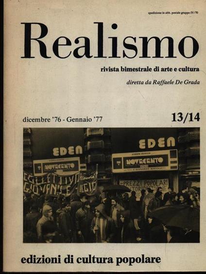 Realismo n. 13-14/dicembre 76-gennaio 77 -   - copertina
