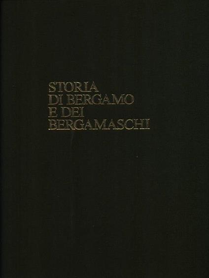 Storia di Bergamo e dei bergamaschi 9vv - Bortolo Belotti - copertina
