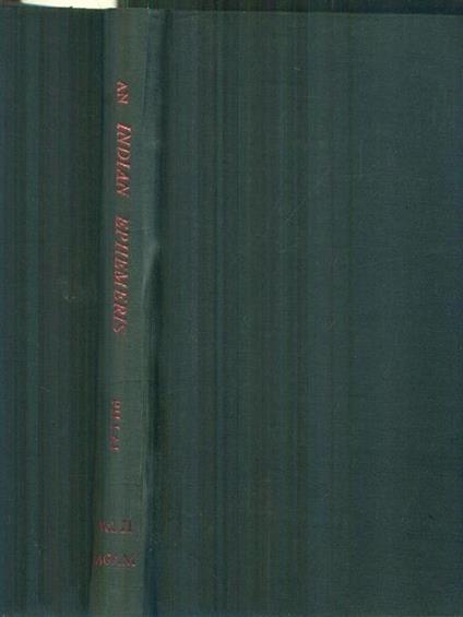 An Indian ephemeris vol. II A.D. 800 to A.D. 999 - Swamikannu Pillai,Diwan Bahadur - copertina