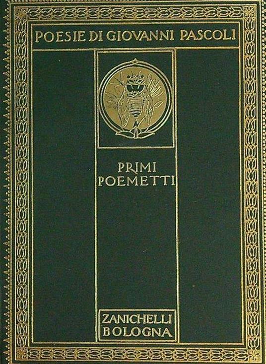 Primi Poemetti - Giovanni Pascoli - copertina