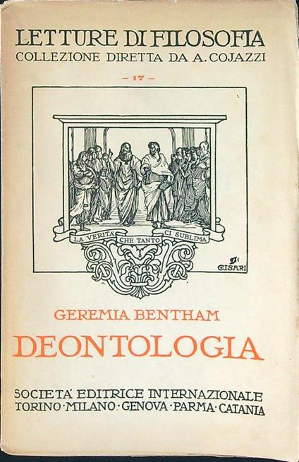 Deontologia - copertina