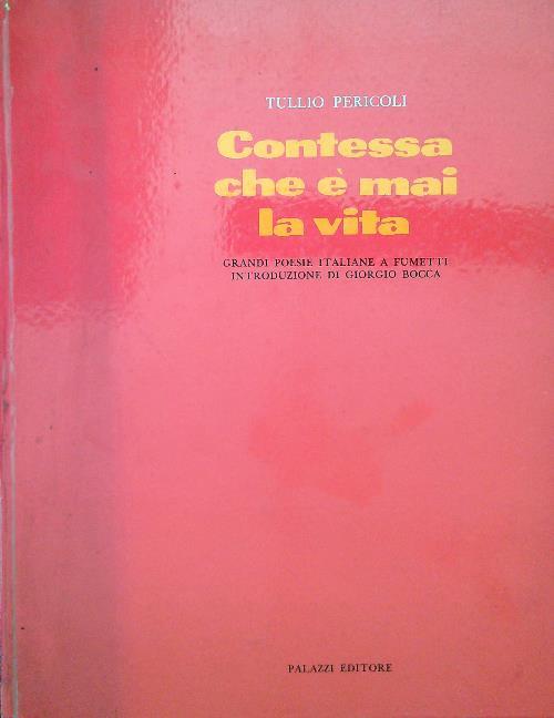 Contessa che è mai la vita - Tullio Pericoli - copertina