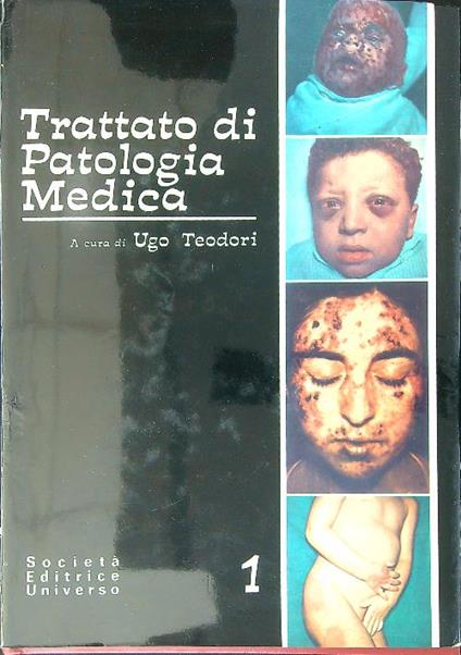 Trattato di patologia medica 4 vv + indice analitico - Ugo Teodori - copertina