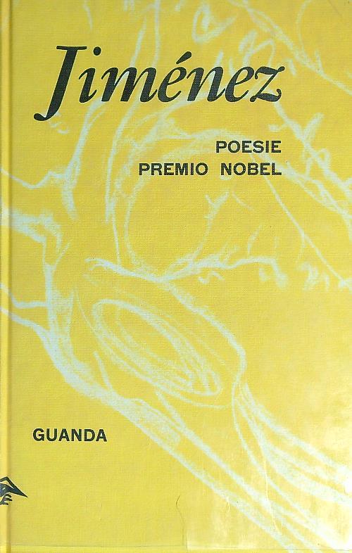 Poesie - J. Ramón Jiménez - copertina