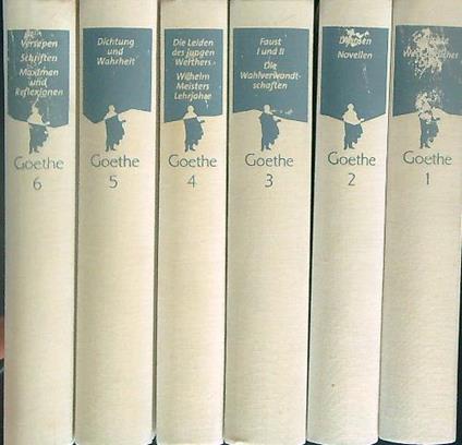 Goethe Werke. 6vv - Johann Wolfgang Goethe - copertina