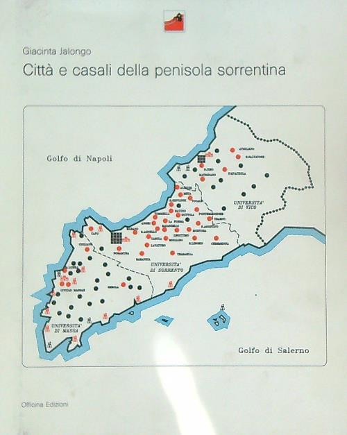 Città e casali della penisola sorrentina - Giacinta Jalongo - copertina