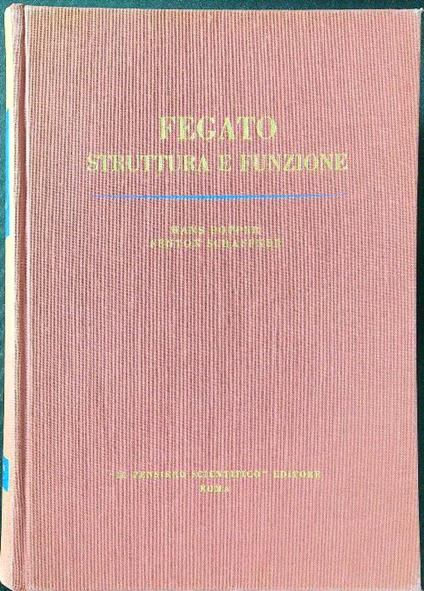Fegato. Struttura e funzione - Popper - copertina