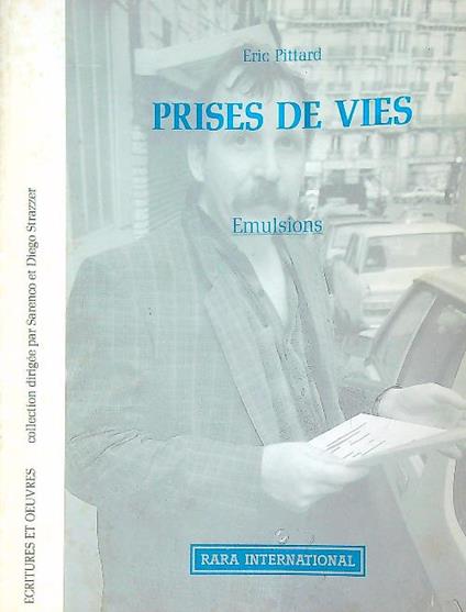 Prises de vie. Emulsions - Eric Pittard - copertina
