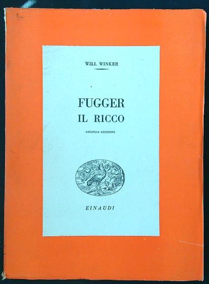 Fugger il ricco - Will Winker - copertina