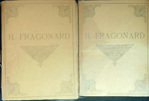 H. Fragonard 2 vv - Georges Grappe - copertina