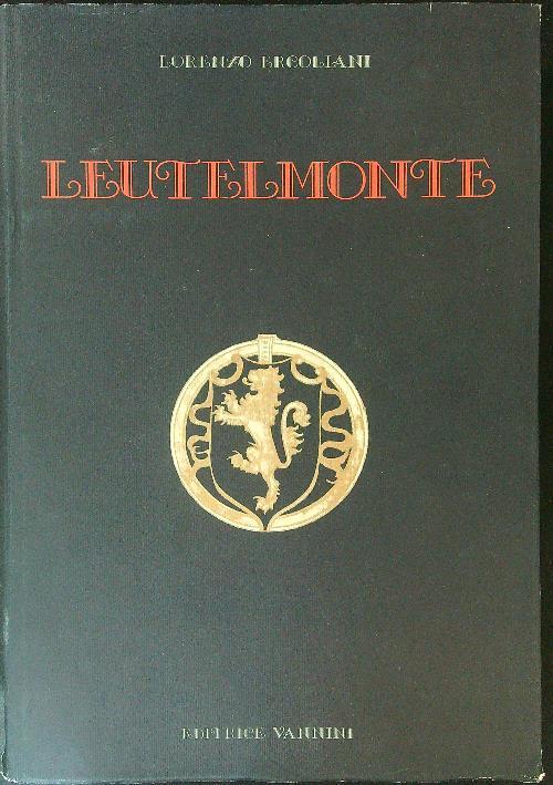 Leutelmonte - Lorenzo Ercoliani - copertina